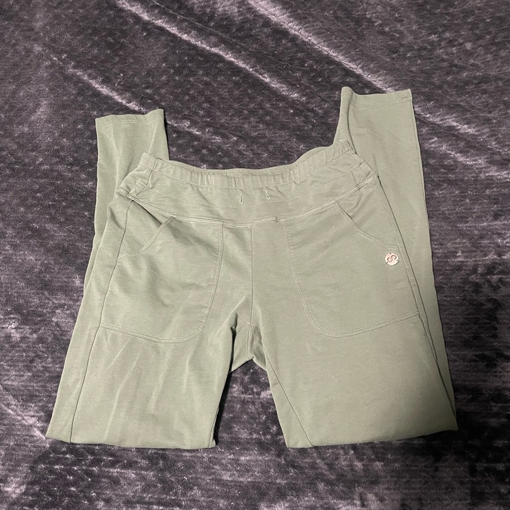 CNC Green Booty Scrunch Joggers